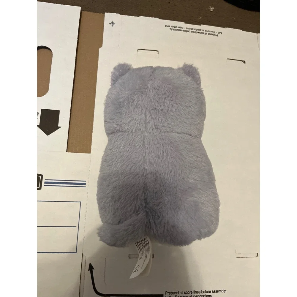 Kellytoy‎ Gray Mouse Plush Stuffed Animal Soft Furry Toy White Belly 8 Inch